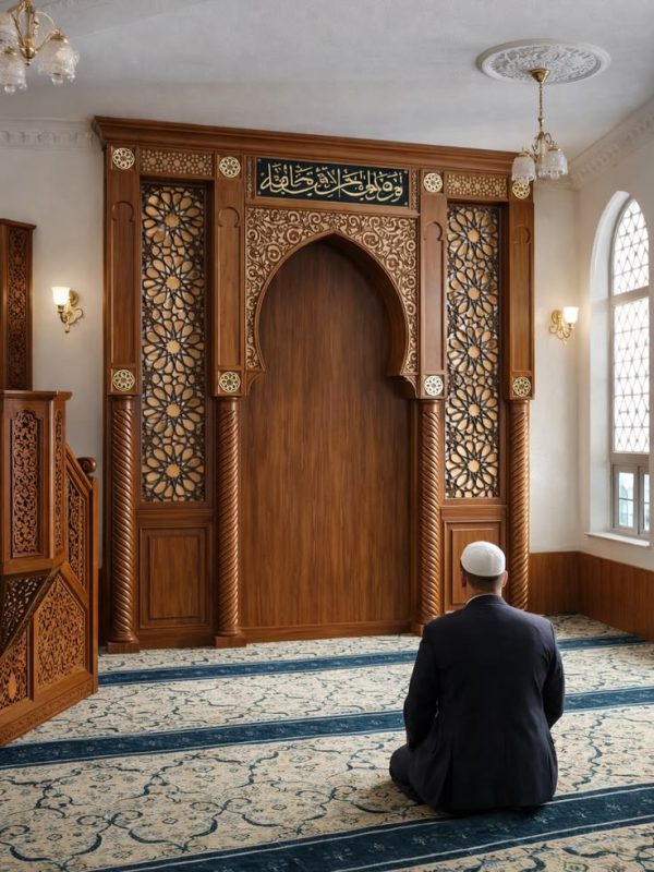 Mihrab Masjid mewah