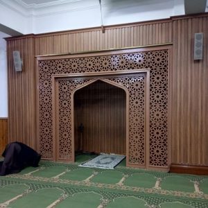 Mihrab Masjid Minimalis modern