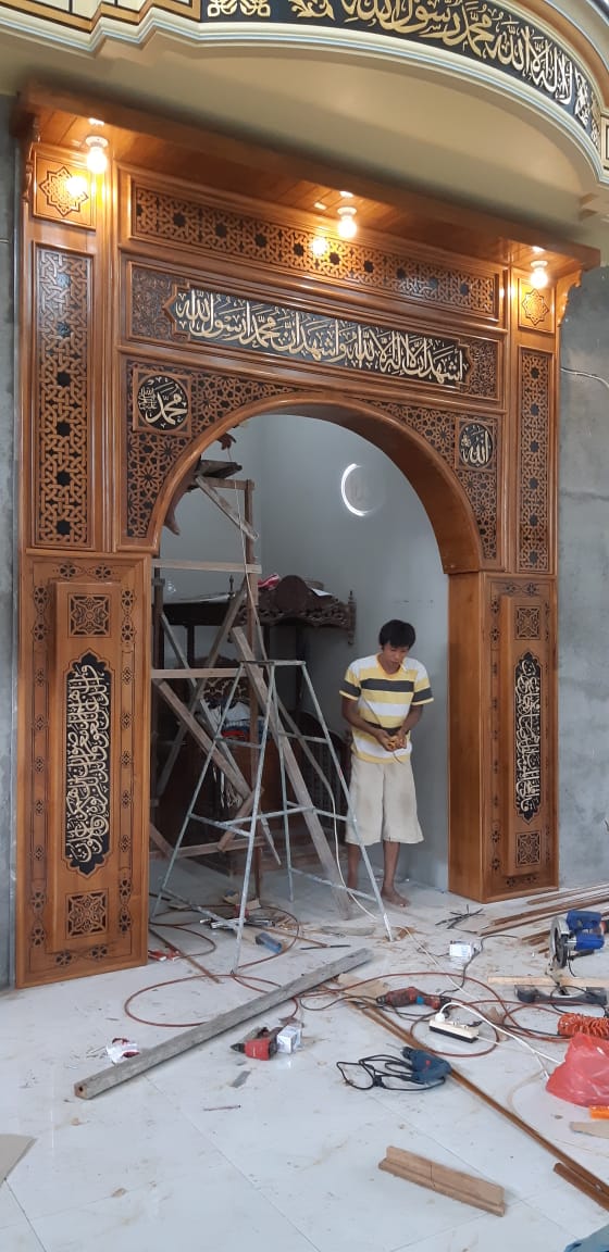 Mihrab-Madura-2 Dekorasi Mihrab Masjid