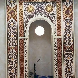 Mihrab Minimalis Musholla