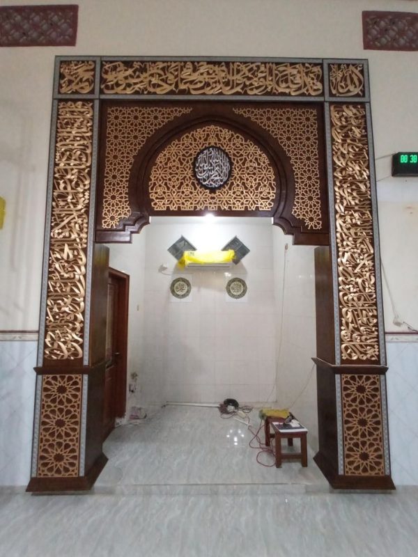 Jual Mihrab Mushola Rumah Minimalis